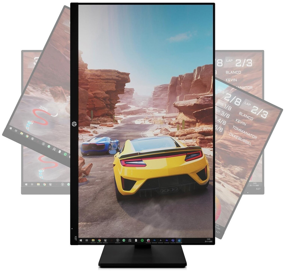Монитор HP X27 (2V6B4AA) (27"/1920x1080(16:9)/IPS/165Гц/черн)
