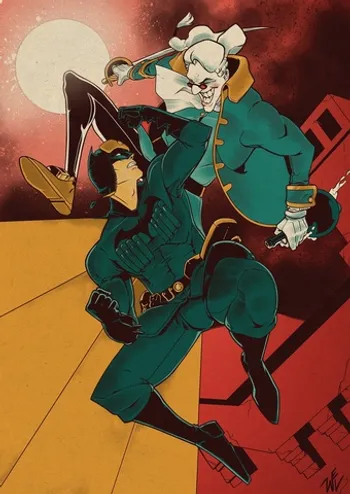 Постер «Batman: Red Son»