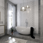 Элеганс сер КГ 01 / Elegance grey PG 01  450х450 (1-й сорт)