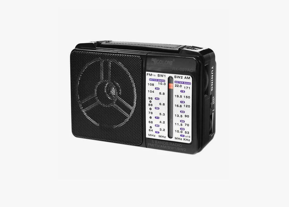 Радиоприемник переносной RX-606AC сеть/бат