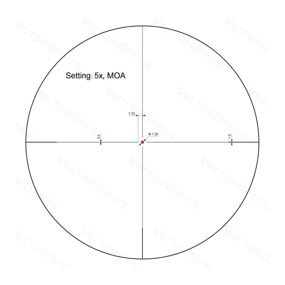 Оптический прицел Vector Optics Forester jr. 1-8x24 SFP, 30мм, сетка L4a, азотозаполненый (SCOC-38)