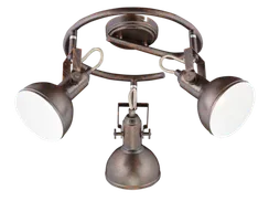 Светильник Sfera Sveta 85965/3CA BRGD, 3×40 Вт, золотой и коричневый