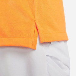 Мужское теннисное поло Nike Rafa Slim Polo - vivid orange/white/baltic blue