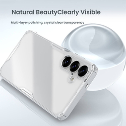 Прозрачный силиконовый чехол Nillkin Nature Pro для Samsung Galaxy S25+