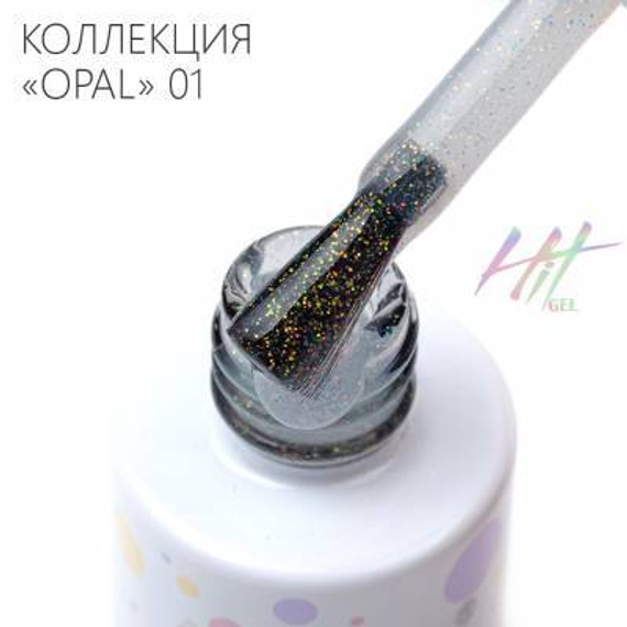 Гель-лак Opal №01 ТМ "HIT gel", 9 мл