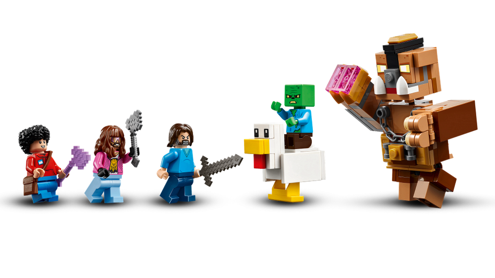 Конструктор Лего Майнкрафт Боевой ринг в лесном особняке | LEGO Minecraft Woodland Mansion 21272 - 491 деталь (8+)