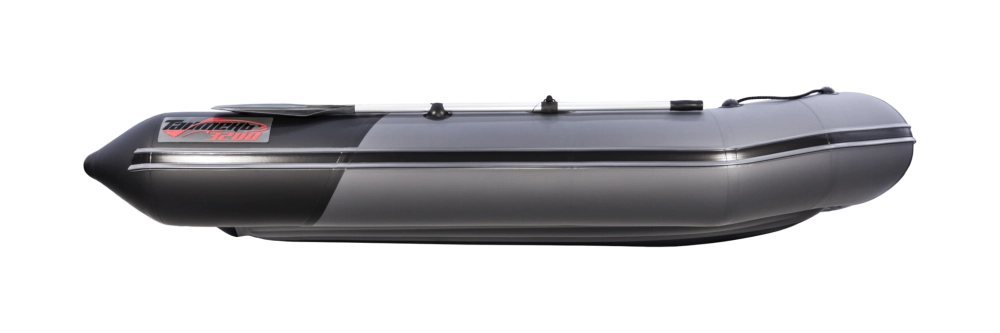 Лодка Таймень NX 3200 НДНД, 3200*1500*420 мм., цвет графит - черный