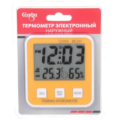 Термометр электронный наружный DC-107 (-40 +50 С)