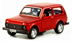 Модель автомобиля металл. "Lada 2121 Нива" в масштабе 1:32 - A4069