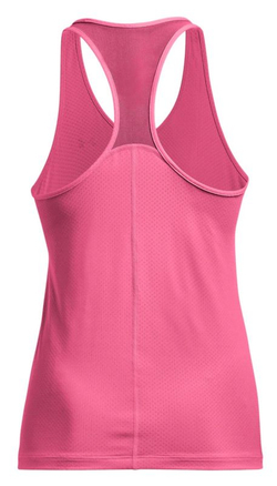 Топ теннисный Under Armour HeatGear Armour Racer Tank - pink punk/metallic silver