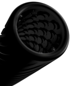 Черный двусторонний мастурбатор 10см ARCwave Ghost Reversible Pocket Manual Stroker CleanTech Silicone Male Masturbator Black