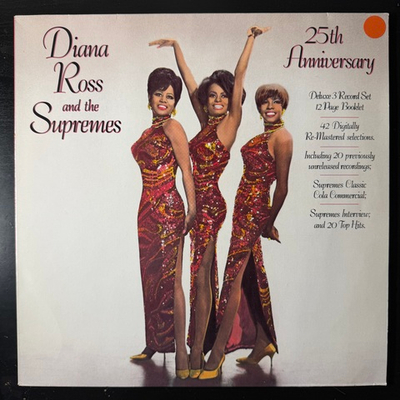 Diana Ross And The Supremes ‎– 25th Anniversary 3LP (Германия 1986г.)