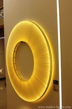 IRIS wall lamp by Dix heures dix ( yellow + 60 )