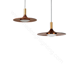Pendant design lamp Ligno