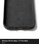 Чехол-кошелёк Mujjo Wallet Leather Case для iPhone 18 Pro Max / 17 Pro Max Black