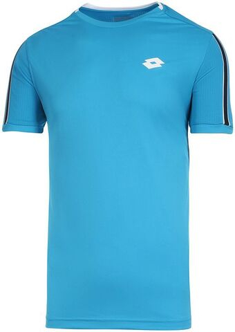 Футболка для мальчика теннисная Lotto Squadra B II Tee PL - небесный
