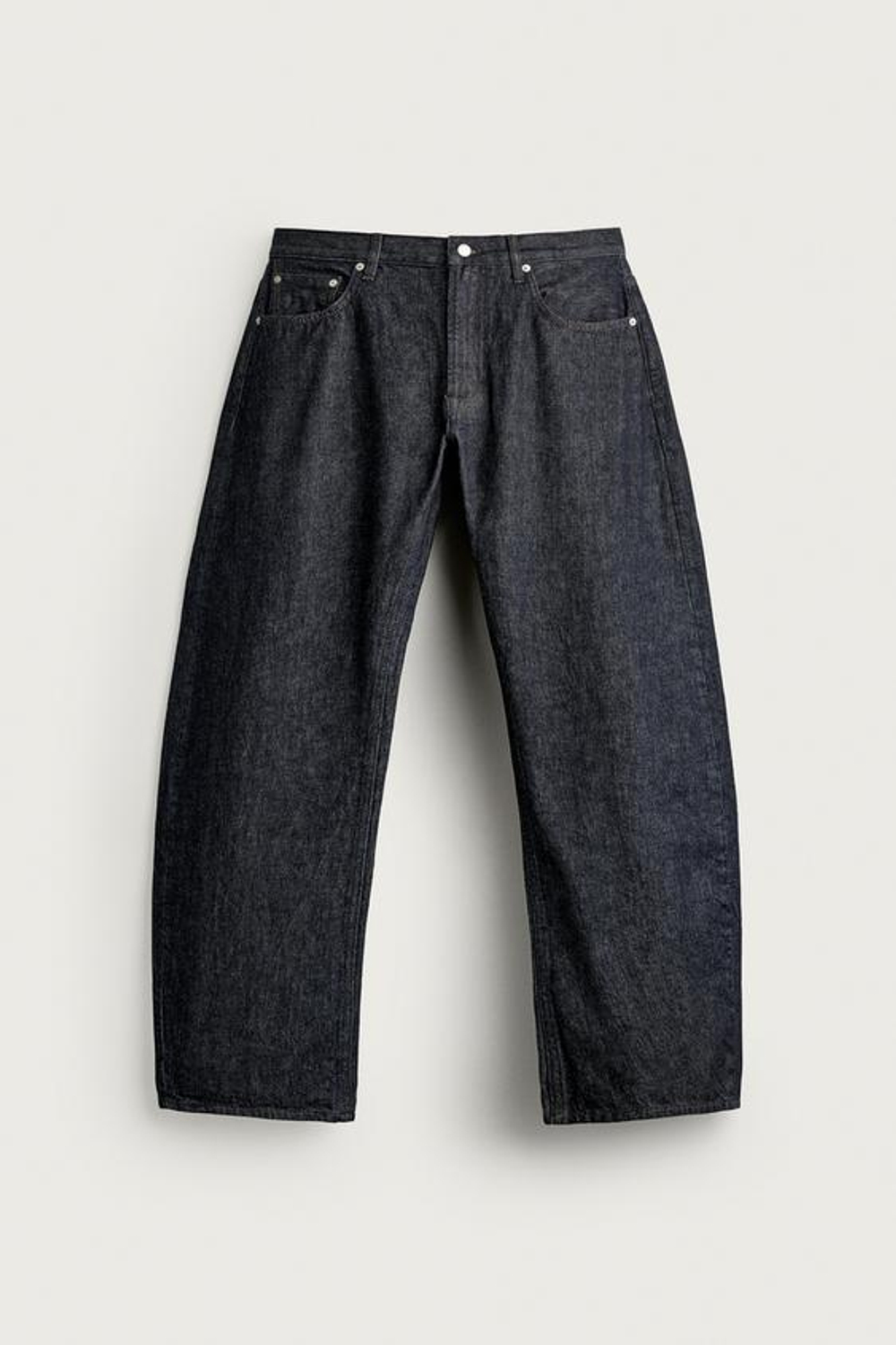 ZARA ДЖИНСЫ BALLOON FIT, ИНДИГО