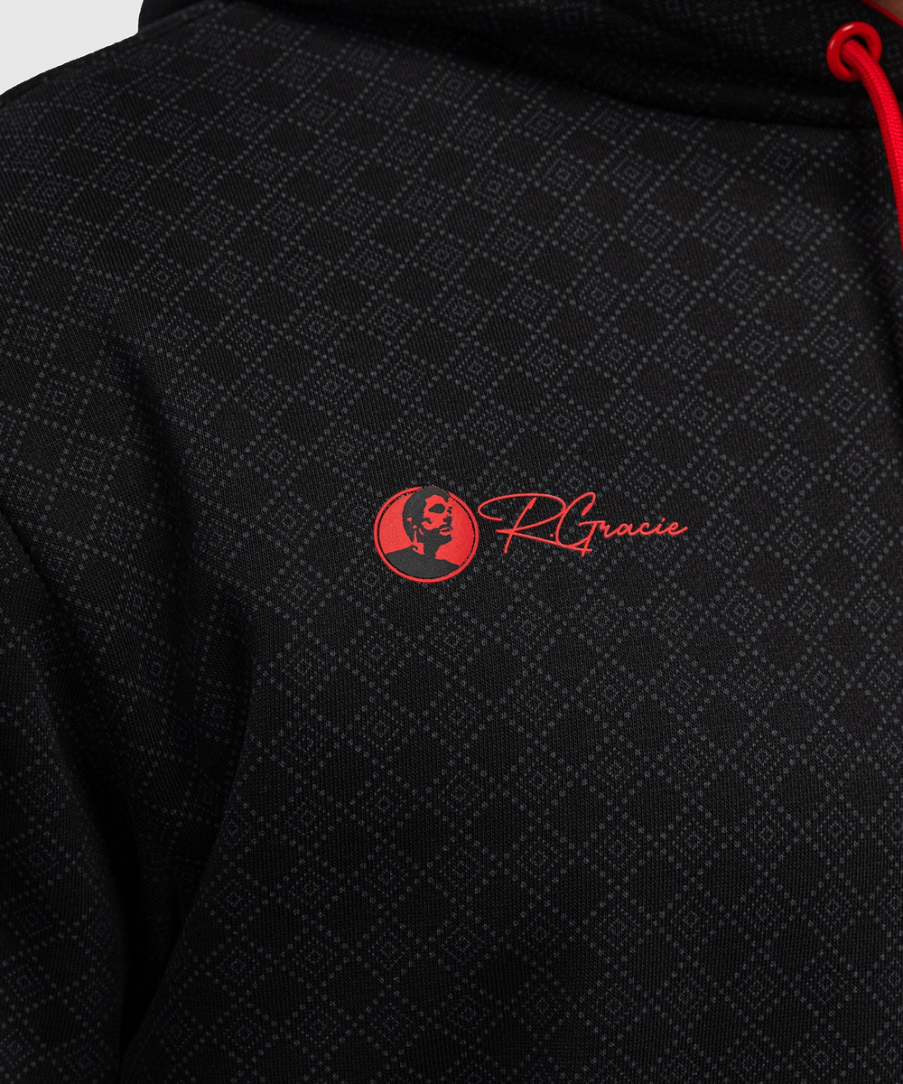 Худи Venum x Roger Gracie Black/Red