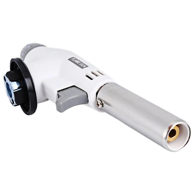 Резак газовый FG-920 Gas Torch Пьезо 1300C° Белый-Серый 4-042
