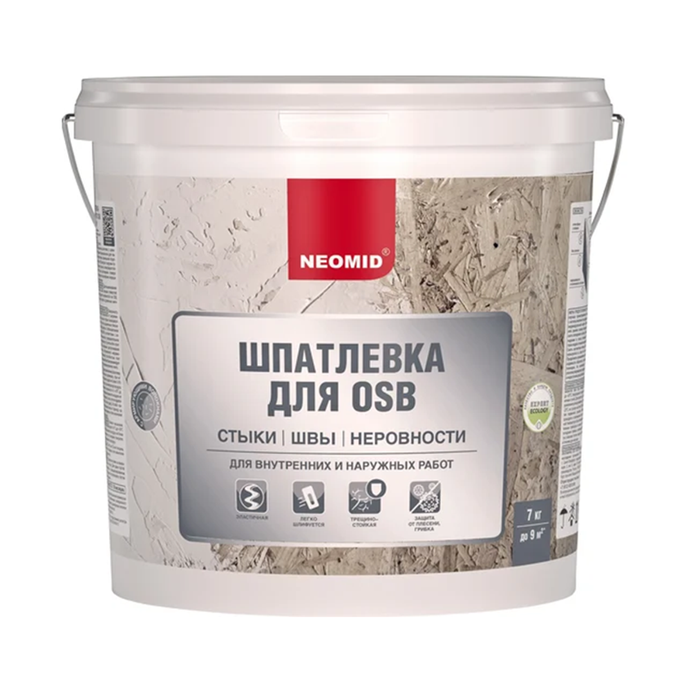 Неомид Шпатлевка для плит OSB (7 кг)