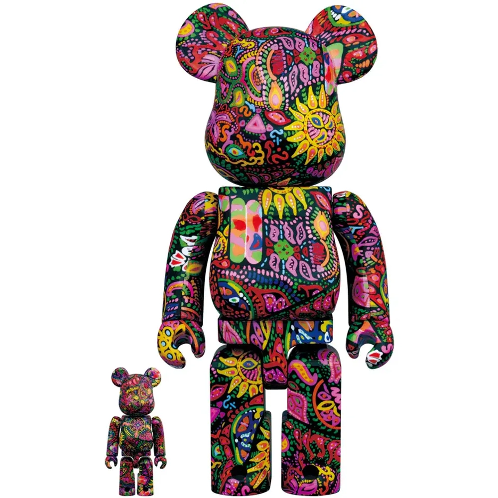 BE@RBRICK PSYCHEDELIC PAISLEY