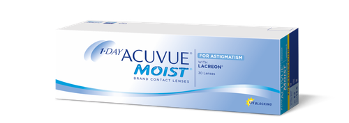 1-DAY ACUVUE MOIST for ASTIGMATISM with LACREON (30 линз) -6,5