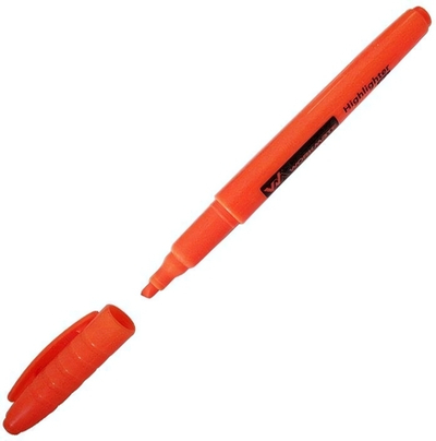 Текстовыделитель H-4 оранжевый, 1-4 мм (Workmate)