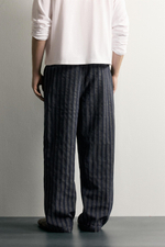 БРЮКИ ЧИНОС RELAXED FIT В ПОЛОСКУ — ZARA