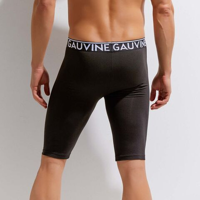 Удлиненные хлопковые трусы-боксеры Cotton Classic Long Boxer (Размер: XXL) (Цвет: черный)