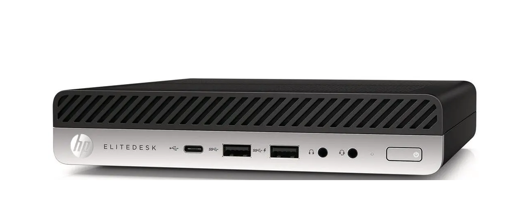 Неттоп HP EliteDesk 800 G3 Mini (Intel Core i5-7500T, RAM 8ГБ, SSD 256ГБ, Intel HD Graphics 530, OS Windows)