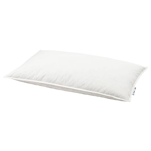 Подушка низкая IKEA LUNDTRAV (ЛУНДТРАВ), Белый, 50х80 см