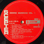 Dionne Warwicke 2LP (Япония 1973г.)