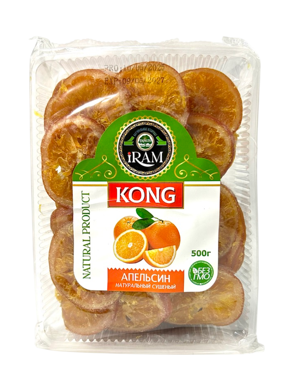 Апельсин KONG 500 Сушеный натуральный