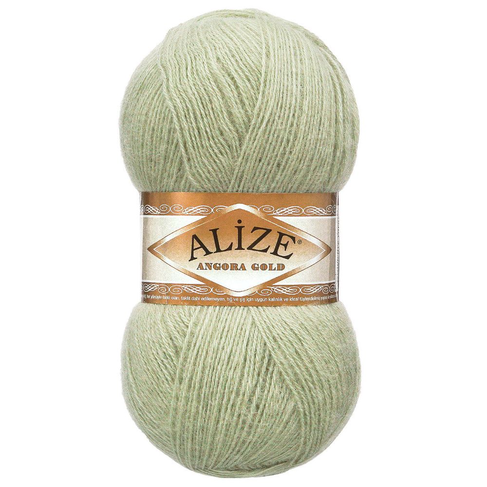 Пряжа Alize (Ализе) Angora Gold / уп.5 мот. по 100 г, 550м, 267 оливковый А