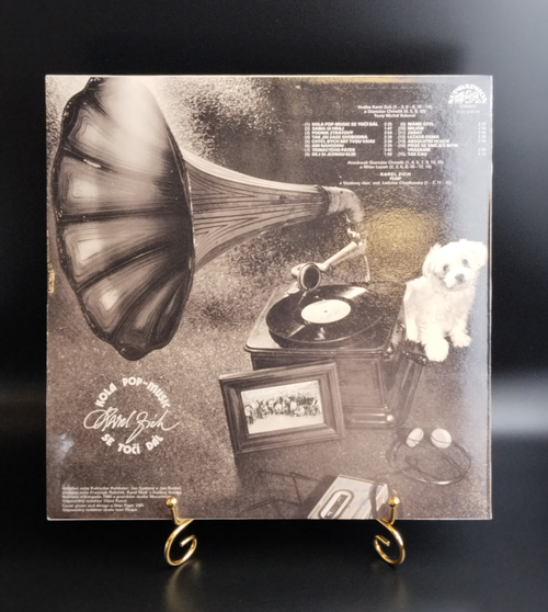 LP Karel Zich – Kola Pop - Music. Виниловая пластинка 12 дюймов. Supraphon Чехословакия 1985 год.