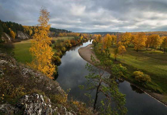 Урал. Физическая карта