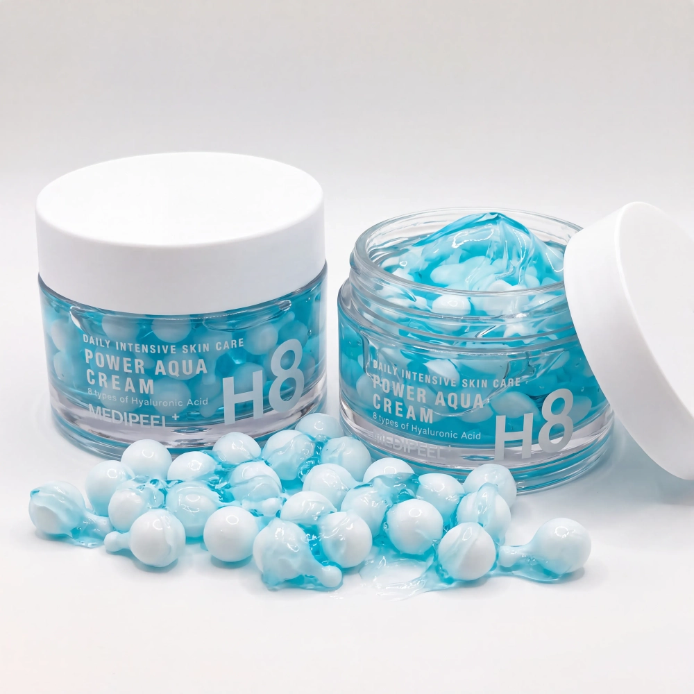 Корейский увлажняющий крем  MEDI-PEEL Power Aqua Cream H8 c гиалуроновой кислотой