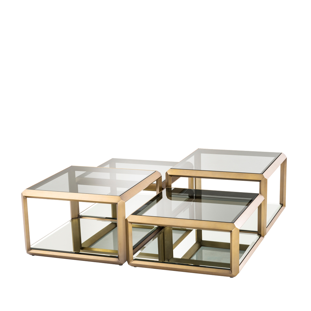 Журнальный столик Coffee Table Callum set of 4 арт.113336