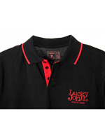 Рубашка поло Lucky John BLACK 01 р.S