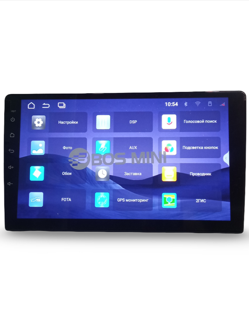 Автомагнитола 2DIN QLED 9" Android 4+64GB AHD Bos-Mini A9+
