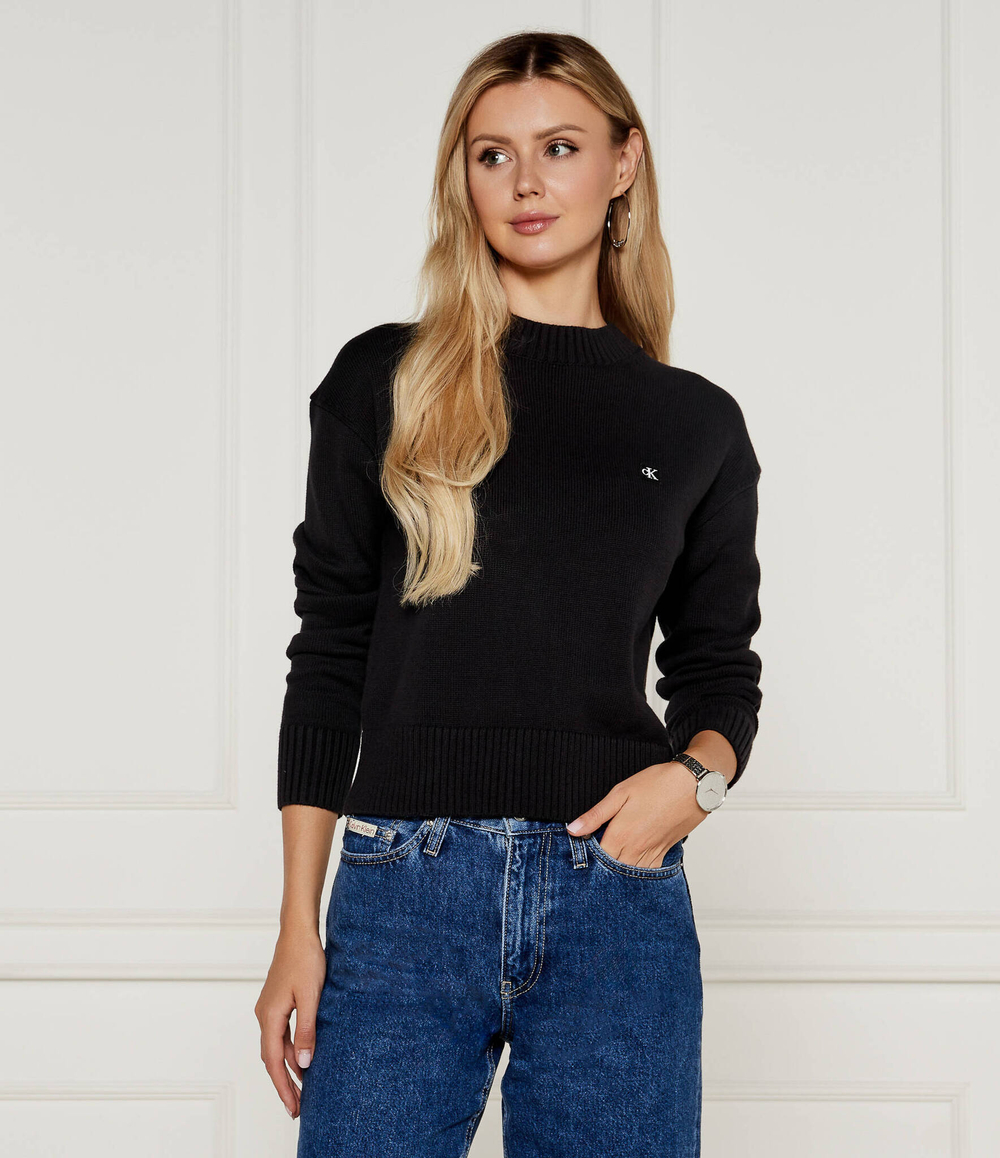 Свитер Calvin Klein Jeans - черный(J20J222987)