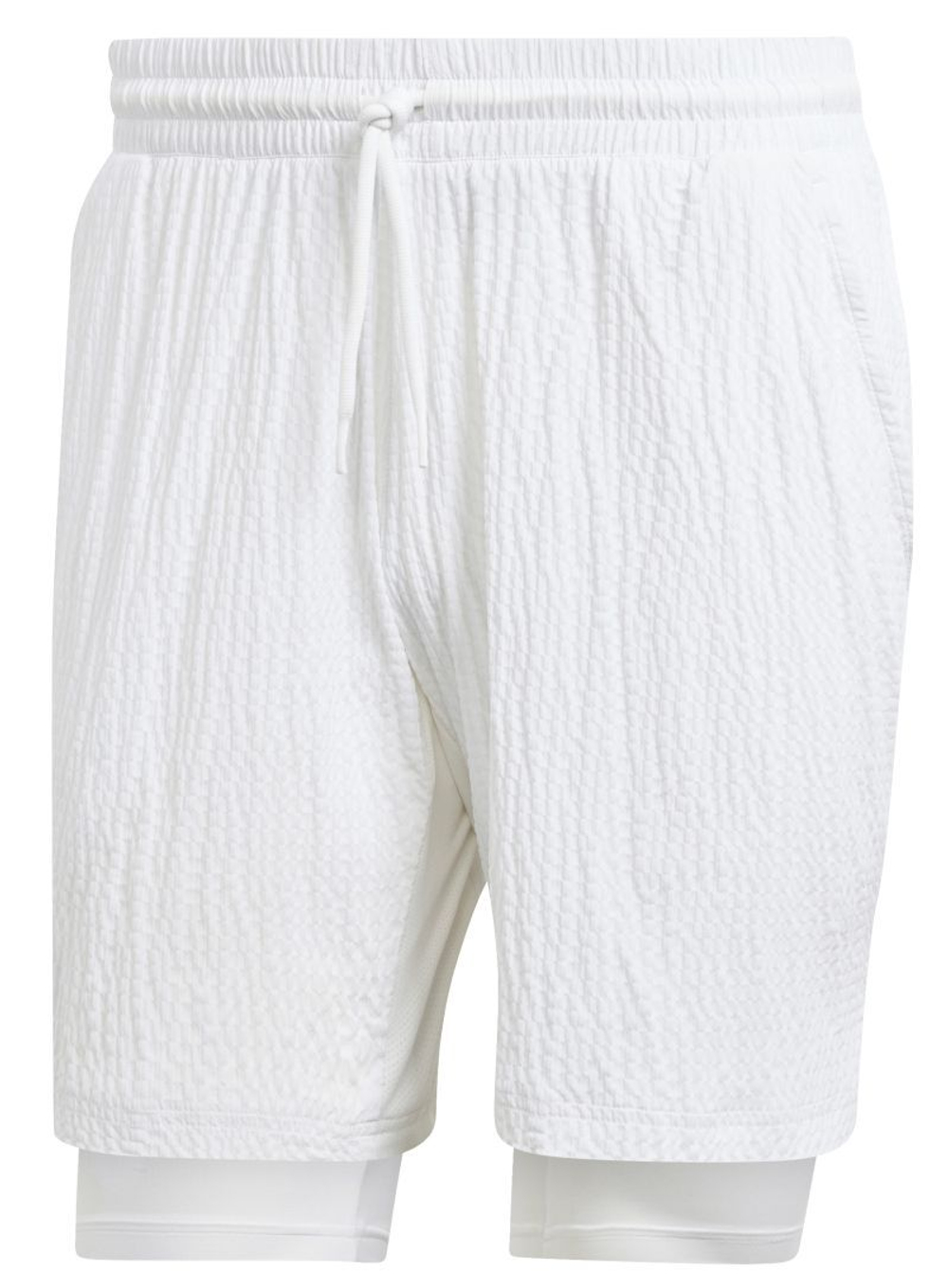 Мужские теннисные шорты Adidas 2in1 Short Pro - белый