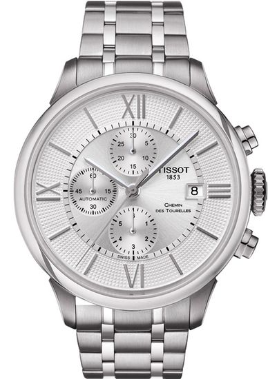 Мужские часы Tissot T099.427.11.038.00 Chemin des Tourelles Automatic Chronograph