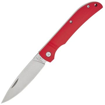 Складной нож Bear & Son Slip Joint D2, рукоять красный G10