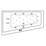 Акриловая ванна Excellent Sfera L Ultra 170x100 WAEX.SFL17.ULTRA