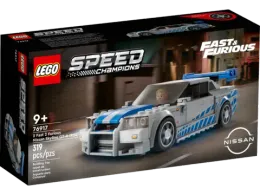 Конструктор LEGO Speed Champions 76917 Форсаж 2 Nissan Skyline GTR (R34)