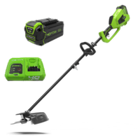 Аккумуляторный триммер Greenworks GD40BCK5B, 40v, 35 см, АКБ 5 А·ч и быстрое ЗУ
