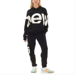 Толстовка New Balance Logo, UT23504-BK