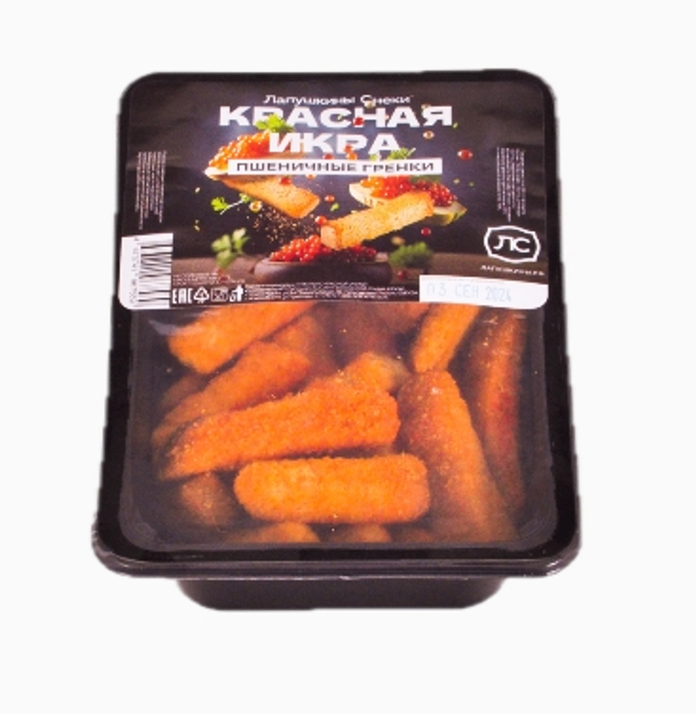 Гренки Пшеничные Красная икра 100гр*30шт