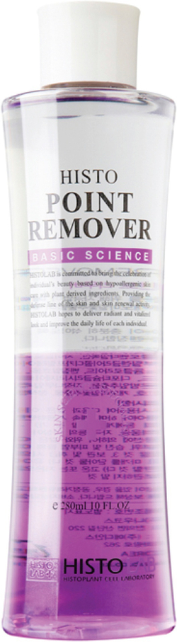 Histo LAB Histo point remover Двухфазное средство для удаления макияжа для чувствительной кожи, 280мл